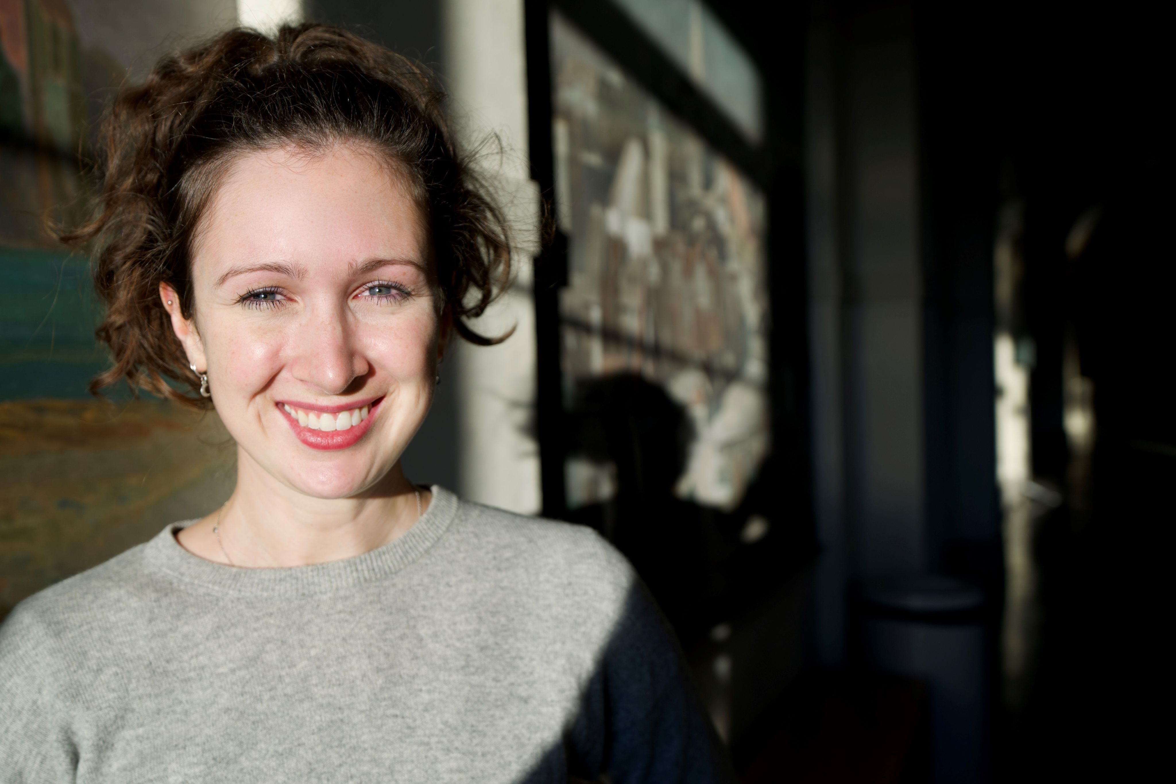 Portrait von Projektmitarbeiterin Joanna Sleigh