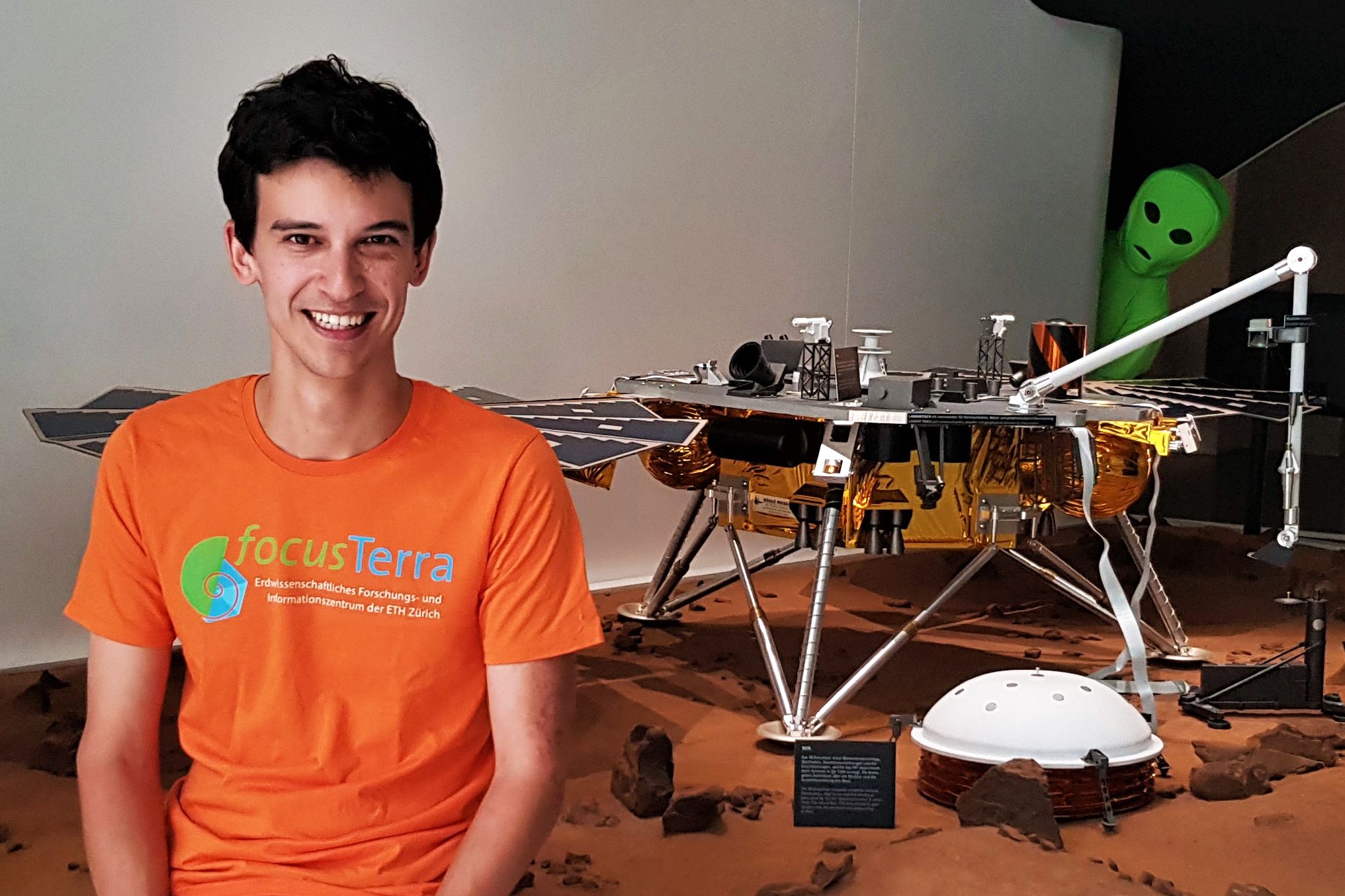 Portrait von Projektmitarbeiter Léon Frey